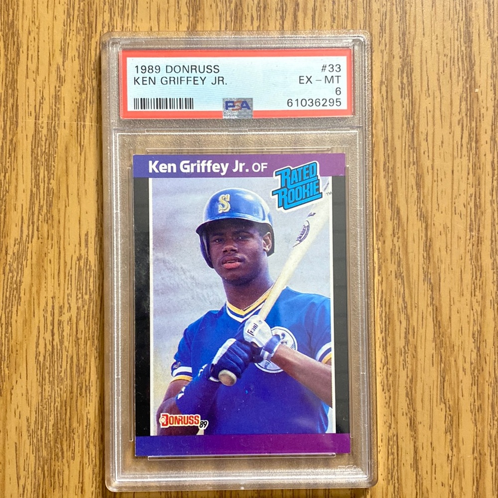1989 Donruss Ken Griffey JR Rookie Card